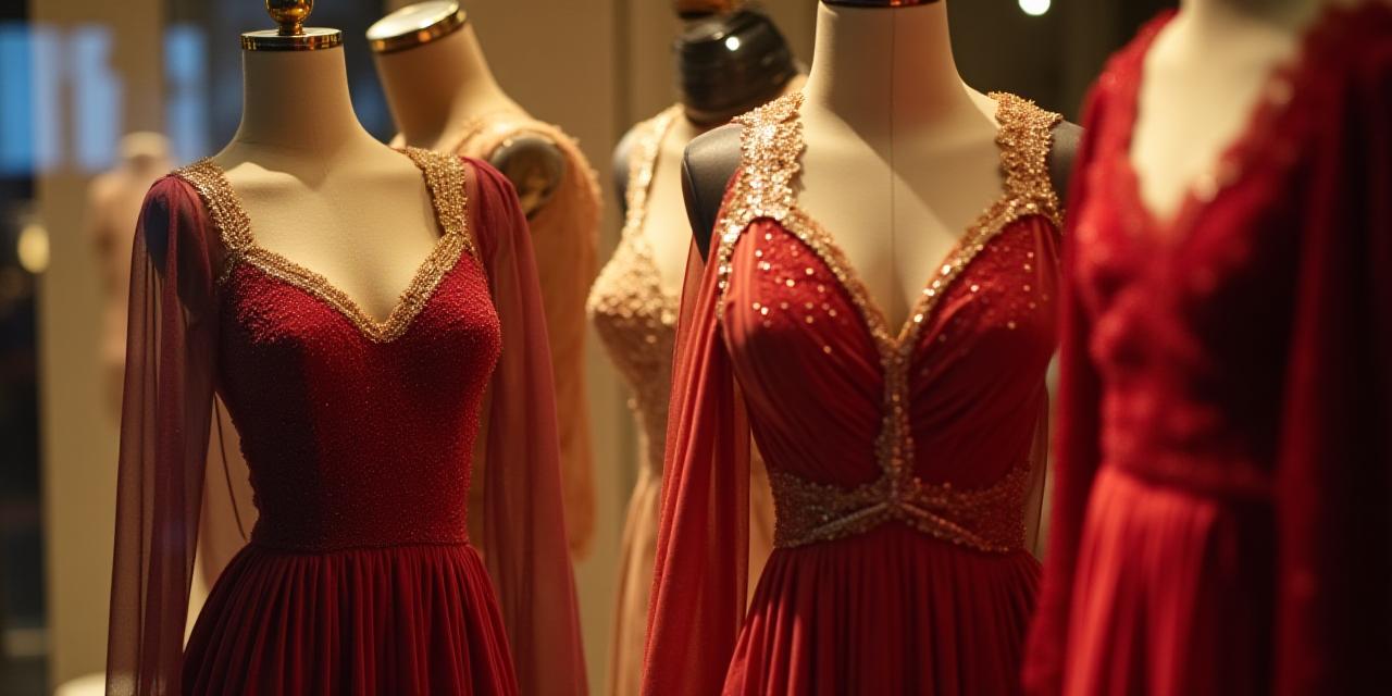 Glamorous evening wear collection