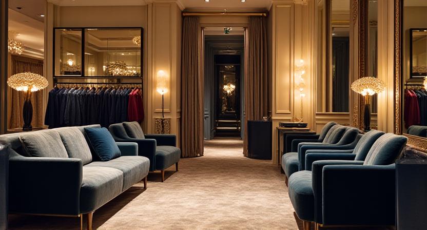 Luxury personal styling lounge